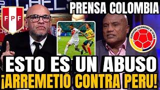 ¡ALGO INAUDITO! PRENSA DE COLOMBIA ARREMETE CONTRA PERU TRAS LA NEGATIVA DE VER EL ENTRENAMIENTO