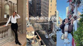 week in my life in new york city | columbia university, midterms, the met