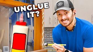 Is Glue Really That Strong!?! I Messed Up...