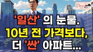 '일산' 의 눈물. 10년 전 분양가 보다 더 싼 아파트가 있다? 고양시 일산신도시 가격 추락 미스터리! 부동산 상가 지식산업센터 오피스텔 이야기 집값전망 하락 폭락 노가다 노비