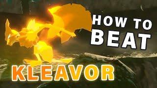 How to Beat NOBLE Kleavor Boss | Lord of the Woods ► Pokemon Legends Arceus