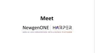 Harper AI by Newgen | Gen AI-based hyper-personalization cloud | Newgen Software