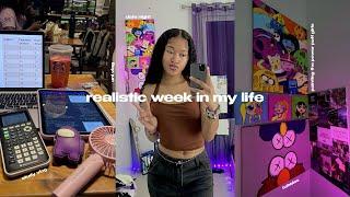 realistic uni days in my life (paint w/ me + productive study habits + editing + more) dyhair777