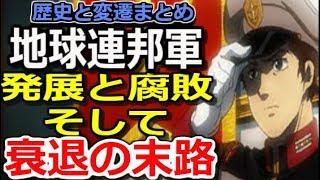 【ガンダム】地球連邦軍、発展と腐敗そして衰退の末路・・・歴史と変遷まとめ【マンガアニメ考察】 【ガンダム解説】