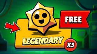 OMG!!!! - brawl Stars LEGENDARY FREE GIFTS