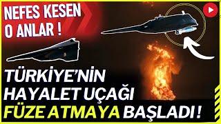 TÜRKİYE'NİN HAYALET UÇAĞI FÜZE ATMAYA BAŞLADI ! - SAVUNMA SANAYİ