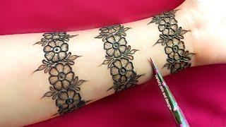 New stylish front hand mehndi design | Latest mehndi design | simple mehandi design | mehndi.