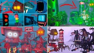 ALL COLOURS HOUSE HEAD, ZOOCHOSIS, SIREN HEAD, BLOOP, ROBOBOB, TOILET HEAD (MEGAMIX)