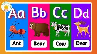 ABC Animals| ABCD Animals Alphabet |Learn English Alphabet |ABC| Tamilarasi English