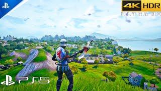 Fortnite (PS5) 4K 60FPS HDR Gameplay (Chapter 4 Season 5)