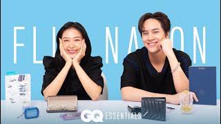 มาดูกันว่า นนน-ฟิล์ม จาก ‘รักแรกโคตรลืมยาก’ พกอะไรกันบ้าง  | GQ My Essentials