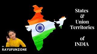 Indian States and Union Territories with their Capitals 2022