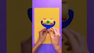 AMAZING ART HACK!  Watch Daughter Paint Stars with a Roller! #shorts