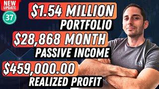 My $1.54 Million Stock Portfolio Unveiled | $28,868/Month Passive Income - Monthly UPDATE #37