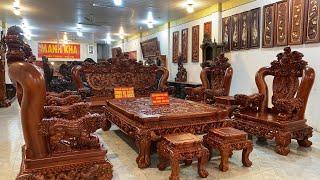 Trực tiếp giới thiệu siêu phẩm  ( đồ gỗ đồng kỵ mạnh kha )