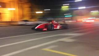 Ferrari FXX, F40 LM, 599XX & Vintage F1 cars leaving Adelaide Motorsport Festival 2017