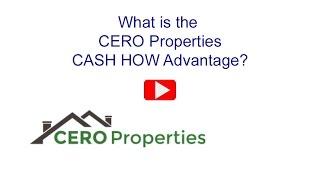 CERO Properties - The Cash Now Advantage!  We buy houses NJ