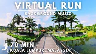 Virtual Running Video For Treadmill With Music in Titiwangsa Park, Malaysia #virtualrunningtv