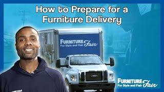 How to Prepare for a Furniture Delivery