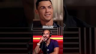 Tates humble reaction to Cristiano Ronaldo #ronaldo #andrewtatevlog