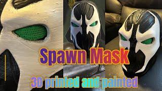 I 3d printed this amazing Spawn mask by Nikko industries