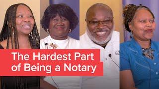 The Hardest Part About Being a Notary