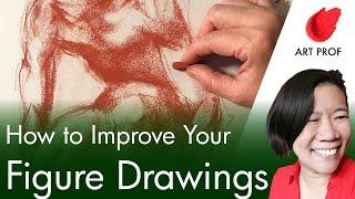 FIGURE DRAWING for Beginners: Do this to Improve! #shorts