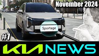 Kia NEWS - November 2024 - Sportage Facelift - SEMA - Tasman EV3 EV9 PV5  Zulassungszahlen deutsch