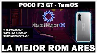 Redmi K40 Gaming - TemOS LLEGO ! LA ROM MAS COMPLETA DEL POCO F3 GT ! 120 FPS COD, GATILLOS Y MAS !