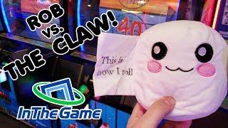 Rigged Claw Machines And Broken Arcade Games At In The Game | Rob Vs. The Claw