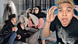 HORROR REACTION LUFAE & HANA !!! SEMUA T4KUT !!