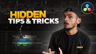 7 Hidden Tips & Tricks Will Save You HOURS in DaVinci Resolve 19 (Hindi) #davinciresolve19 #editing