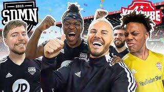 MANAGING SIDEMEN FC Vs YT ALLSTARS | BEHIND THE SCENES  