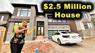 House Tour Of A 2.5 Million Dollar Luxury House In Canada | Canada Couple Vlogs