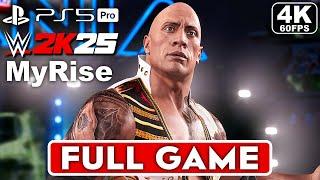 WWE 2K25 MyRise Gameplay Walkthrough FULL GAME [4K 60FPS PS5 PRO] - No Commentary