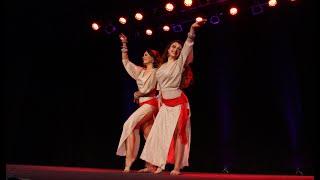 BALADI YA WAD Belly Dance by Noor A'yooni Duet @ Orientalesia SHOW #beledi #bellydance