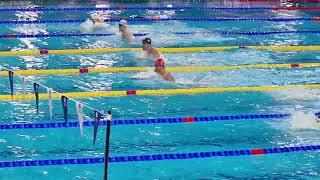 World Aquatics Swimming Championships 25m 2024 - Men 100m Medley - Semifinal - Noe Ponti CR