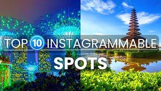 10 Most Instagrammable Spots Around the World | Travel video