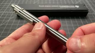 Tactile Turn Side Click Review - A Standout Machined Pen?