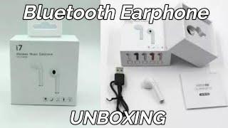 i7 Single Bluetooth earphone - Unboxing || From buy DARAZ-SL TECH BRO