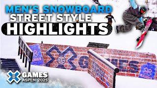 BEST OF Men’s Snowboard Street Style | X Games Aspen 2025