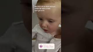 Here are some tips to help your sick baby sleep well!  