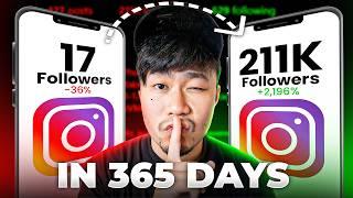 How I Grew from 0 to 200K Followers in Less Than a Year (Secrets Revealed)