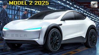 2025 Tesla Model 2: Elon Musk Announces SHOCKING Price & Production Plan. Never Been Cheaper!!!