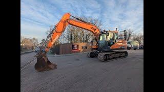 DOOSAN DX140LC EXCAVATOR WALKAROUND VIDEO