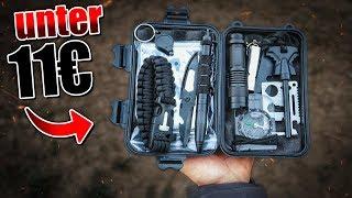 Das GÜNSTIGSTE Survival Kit auf Amazon - Outdoor Bushcraft Ausrüstung | Fritz Meinecke - Gear