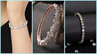 Latest gold diamond bracelet designs for women|top diamond bracelets|amazing diamond bracelet design