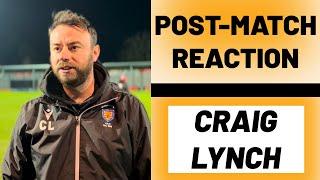 ️ Craig Lynch assesses our FC United of Manchester defeat