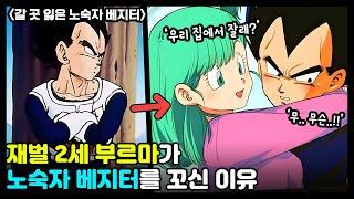 [드래곤볼] 재벌 2세 부르마가 노숙자 베지터를 꼬신 이유 ㄷㄷ