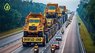 Extreme Dangerous Transport Skill Operations Oversize Truck | Biggest Heavy Equipment Machines #61